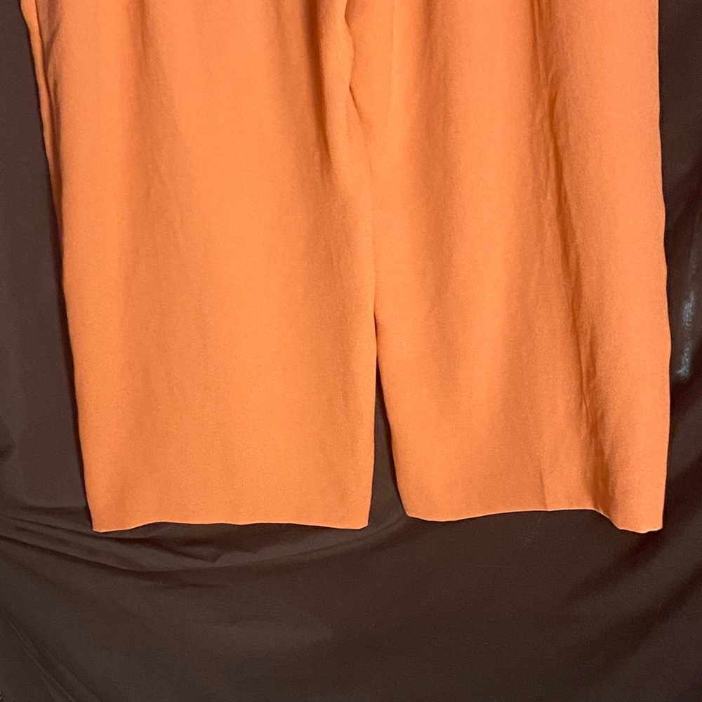 EUC SPANX coral Orange Wide-Leg elastic waist dress Pants 3x - Picture 8 of 11